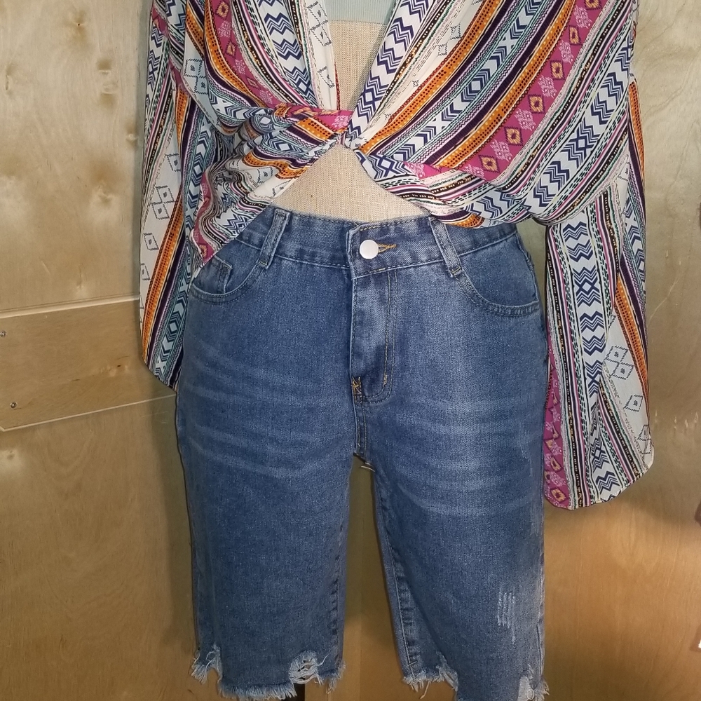 Denim Bermuda